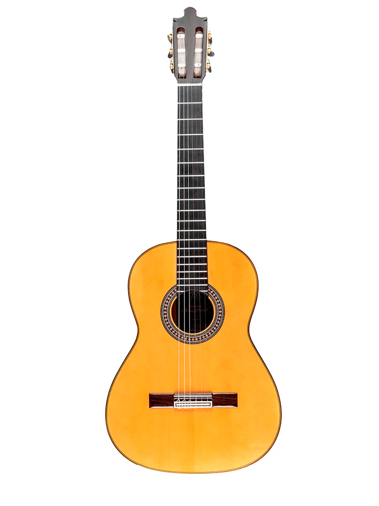 Image of Fondo guitarra flamenca especial 5 (ciprés abeto) parte de arriba